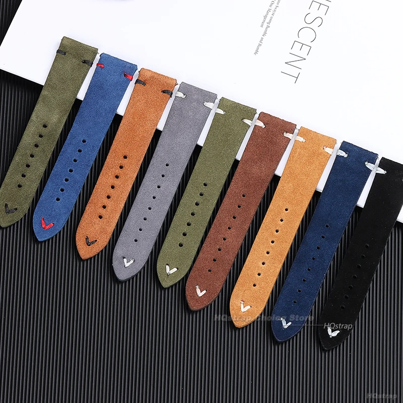 18mm 20mm 22mm High Quality Su - Suede Strap Watch recensione e prezzo