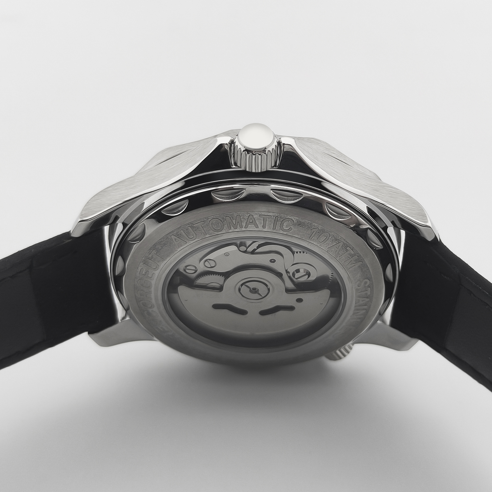 CUSTOM Logo Sapphire Glass Aut - Stainless Bracelet Diver recensione e prezzo